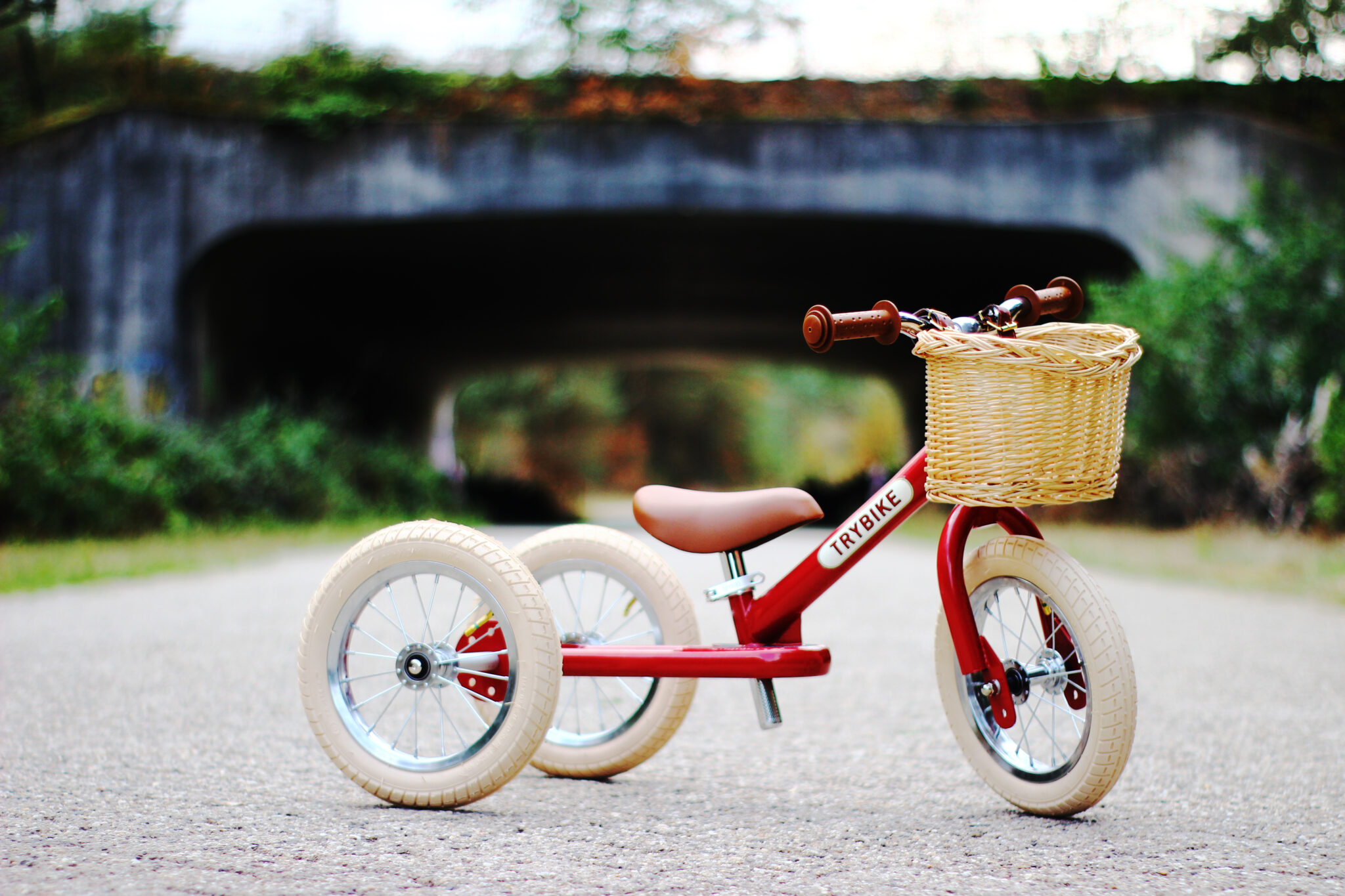 Trybike trehjulet løbecykel Tilbud børnecykel 1-2 og 3-6 år.